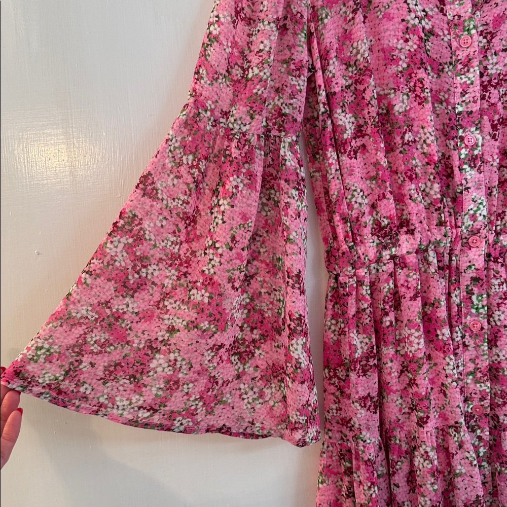 Michael Michael Kors Pink Floral Dress - Picture 2 of 7